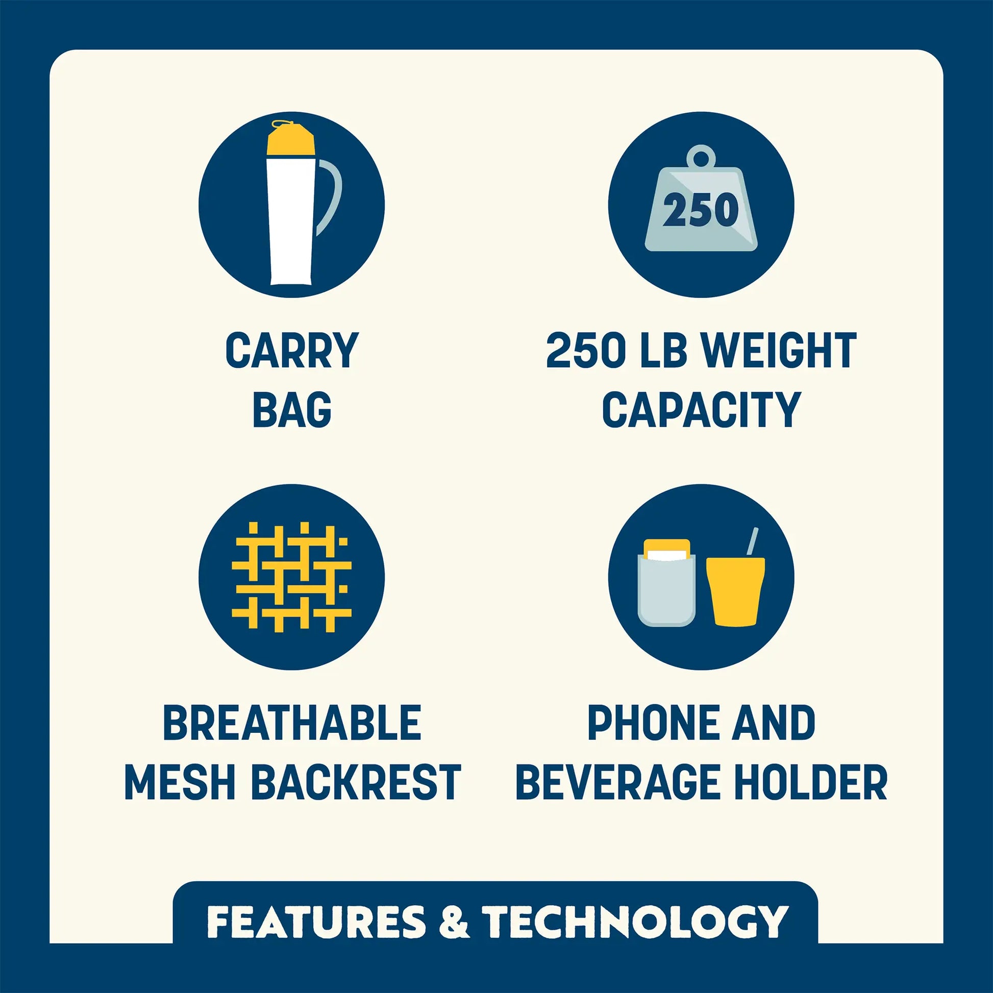 Comfort Quad Chair™
