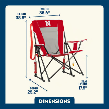 Comfort Pro Rocker™ - Nebraska Cornhuskers
